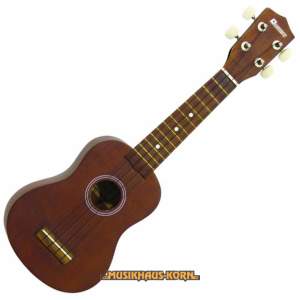 Dimavery Ukulele UK 200 dunkelbraun