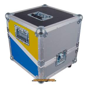 Casebau Plattencase Profi 100er 50/50  türkis / schräg  