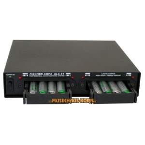 Fischer Amps ALC-81  Akkuladegerät 9,5 Zoll