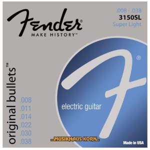 Fender 3150SL Bullets Saitensatz E-Eitarre