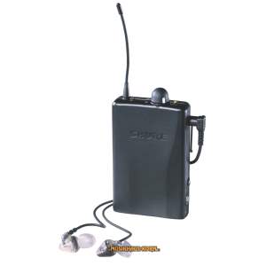 Shure P2RE2 PSM 200 Taschenempfänger+Ohrhörer