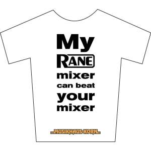 Rane T-Shirt Mixer, weiß