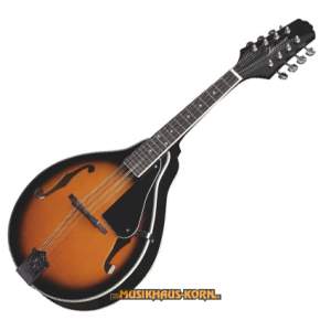 Tennessee Flachmandoline Economy Line A-1 F-Hole+Koffer
