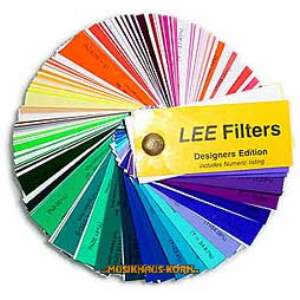 Lee Farbfolie Musterheft Designer Edition