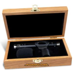 M-Audio Pulsar II Matched Pair (2 Mikrofone) im Holzkoffer