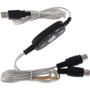 MIDI USB 1X1 INTERFACE Kabel