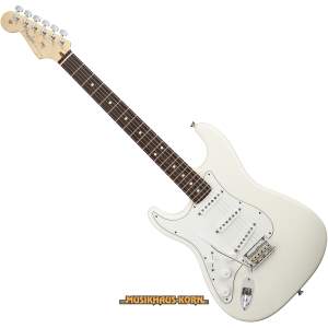 Fender American Std. Strat RW Olympic White LH 