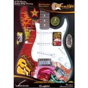 ROCKANO Guitar Facelift Graffitti
