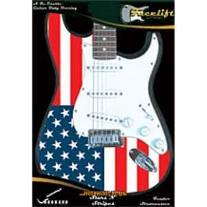 ROCKANO Guitar Facelift Stars and Stripes