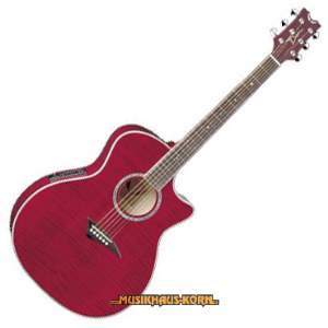 DEAN GUITARS Exotica FM Trans Red