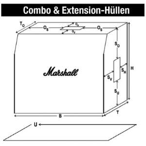 Marshall Schutzhülle 20 f. VS265R/VS212 + 8240/8280/8222