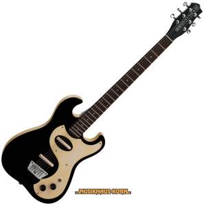Danelectro Dano 63 Baritone E-Gitarre Black