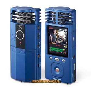 Zoom Q3 blau