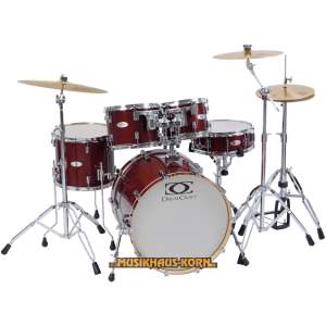 Drumcraft Schlagzeug Serie 6 Fusion2 Lava Red