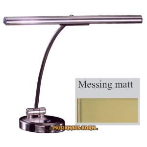 Menuett Pianoleuchte 8428 Messing matt Halogen