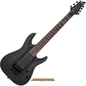 Schecter Damien 7 FR Satin Black