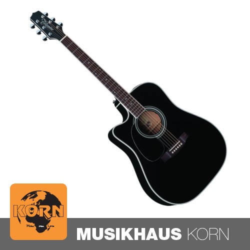 Takamine EF341SC Black Gloss LH