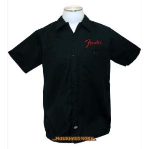 Fender Workshirt Bolt Black XXL