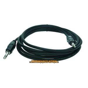 Reloop Kabel 6,3 mm Klinke Stereo / 6,3 mm Klinke Stereo 3m