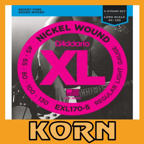 Daddario EXL170-5 Bass-Saiten