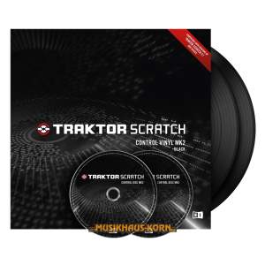 Native Instruments TRAKTOR SCRATCH MK2 Timecode Bundle schwarz