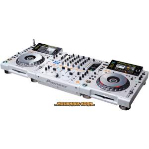 Pioneer 2x CDJ-2000 + 1x DJM-900 NEXUS white Limited