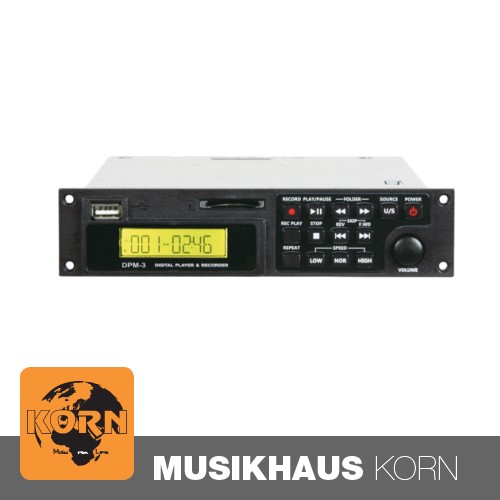 Mipro DPM-3P USB/SD-Player/Recorder