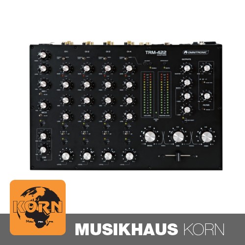 OMNITRONIC TRM-422 4-Kanal Rotary-Mixer