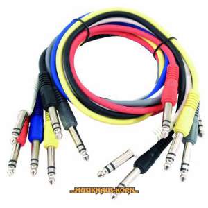 Klinke/Klinke Patchcord 6x150cm/stereo