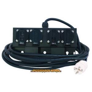 EUROLITE SB-42 Stromverteiler 7,5m+Steck.