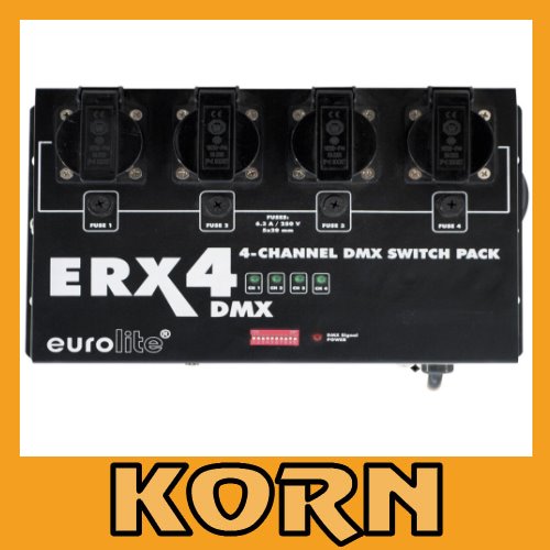 EUROLITE ERX-4 DMX Switchpack
