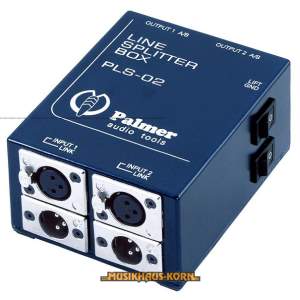 Palmer Line Splitbox XLR 2 Kanal