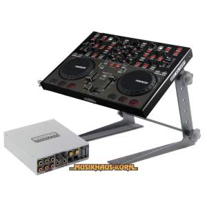 Reloop Digital Jockey 2+Terratec  26 USB+ Laptopstand