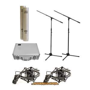 MXL 603 SPR Stereoset + 2 Mic Stand