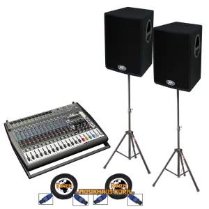 Behringer PMP 5000 - Peavey Pro 15 SET