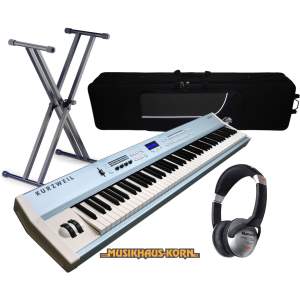 Kurzweil SP3 X mit Case, Stativ und Kopfhörer