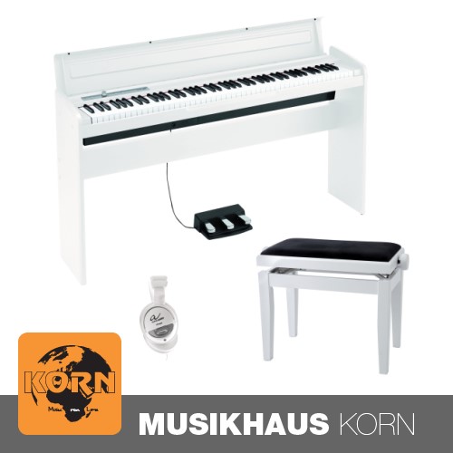 Korg LP-180 Digitalpiano Weiß Set