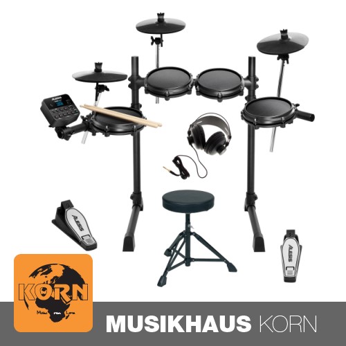 Alesis Turbo Mesh Kit E-Drum Set + KH + DH + DS