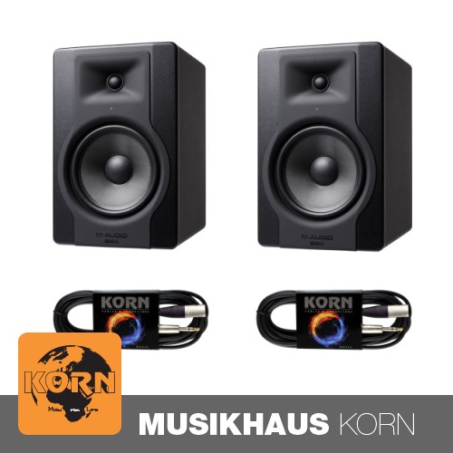 M-Audio BX 8 D3 Plug & Play XLR/Klinke Kabel Set
