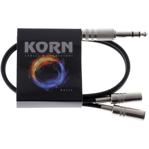 KORN Kabel ECO Adapterkabel 1x Klinke st 2x Mini Klinke mono Neu 1790₽