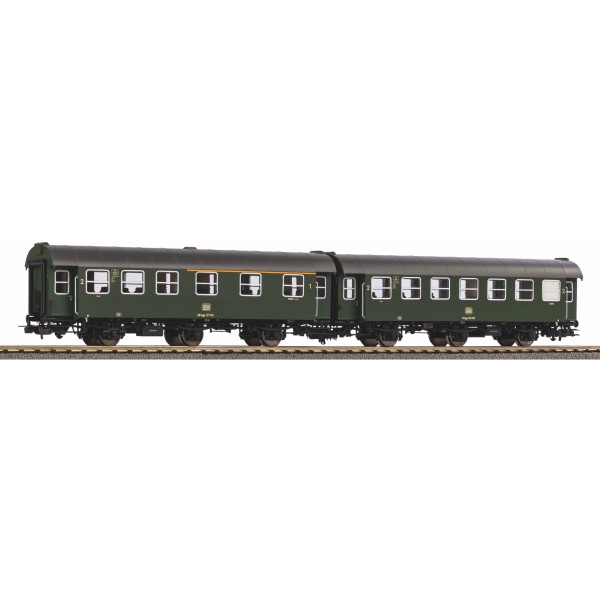 Piko 58265 2Er Set Umbauwagen Ab3Yg + B3Yg Db Iv H0 + Neu-image
